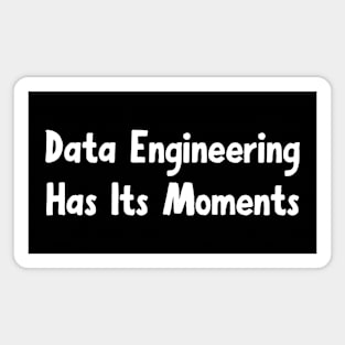 Data Engineering Has Its Moments Magnet